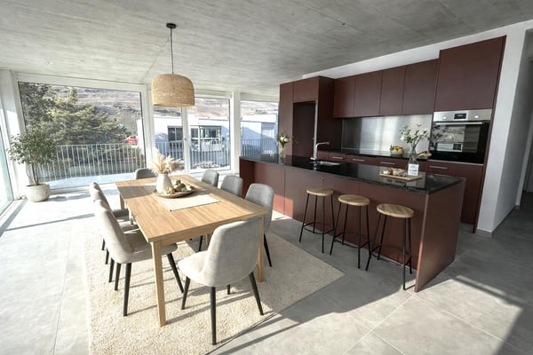 Spacieux attique neuf avec grand balcon 2