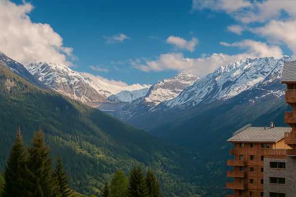 Appartement ski in/out dans résidence hôtelière 4
