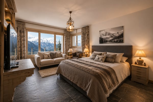 Attique d'exception avec vue époustouflante sur les Alpes 12
