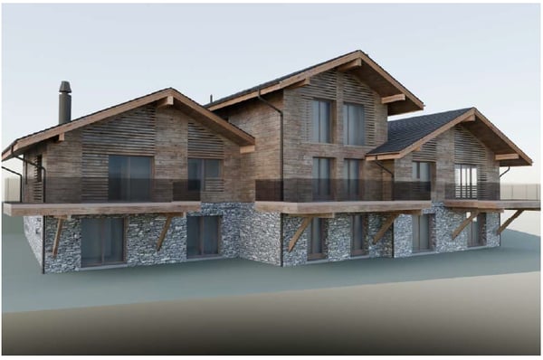 Magnifique chalet sur plan en résidence principale 7