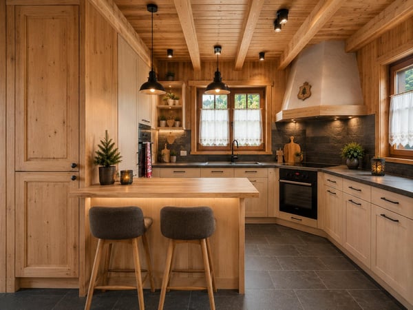 Magnifique chalet en madrier au calme - situation exceptionnelle 4
