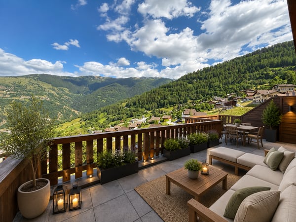 Magnifique attique avec terrasse et vue panoramique 7