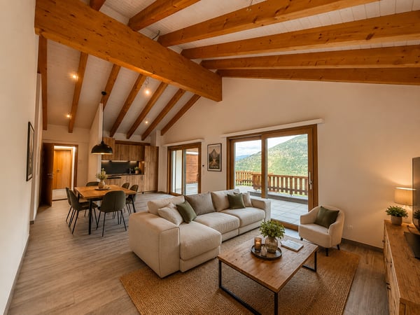 Magnifique attique avec vue imprenable 3