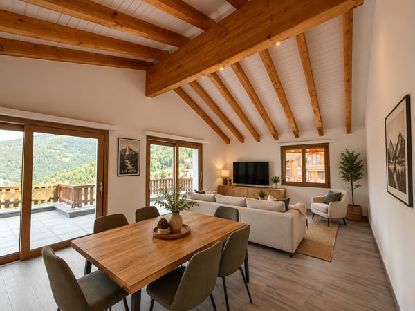 Magnifique attique avec vue imprenable 4