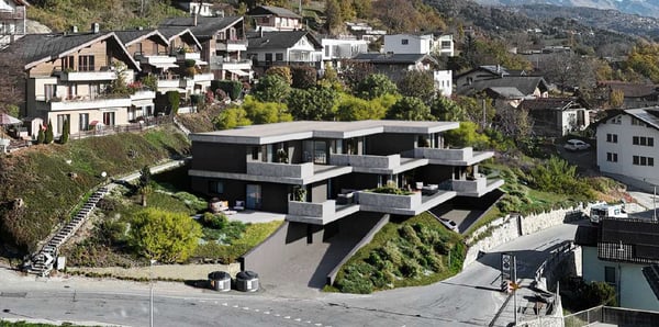 Nouvel attique de 4.5 pièces sur plan avec terrasse - Les Terrasses à Willy 2