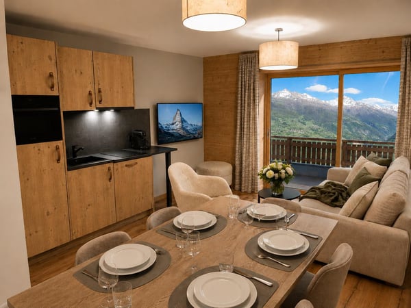 Superbe appartement ski in/out dans résidence hôtelière 1