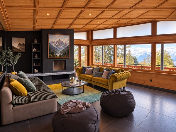 Chalet d'exception avec piscine privée 3
