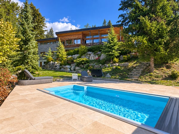 Chalet d'exception avec piscine privée