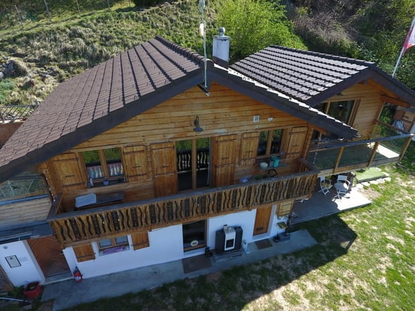 AUTHENTIQUE double CHALET (2 en 1) de 1 ½ p. 1