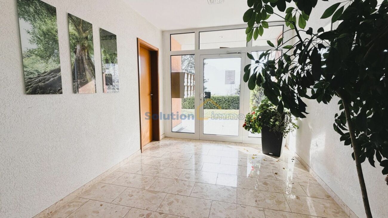 Appartement 1,5 pièces avec grand jardin et terrasse