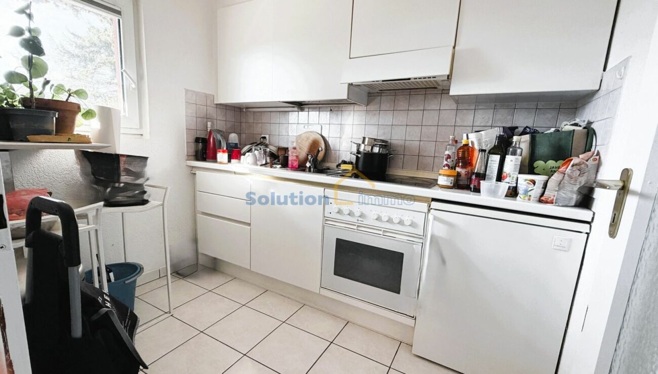 Appartement 1,5 pièces avec grand jardin et terrasse
