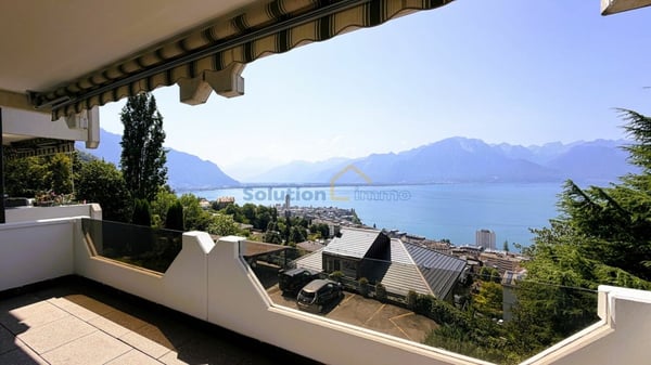 Magnifique vue depuis appartement de 3,5 pièces 2