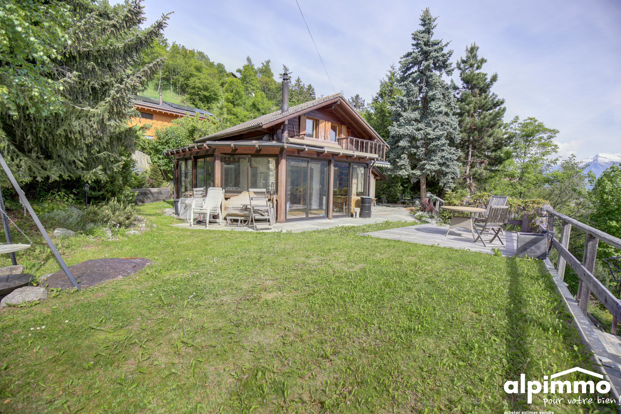 Immobilie in Saclentse - Magnifique chalet dans la nature avec jardin d'hiver ! - Bild 0