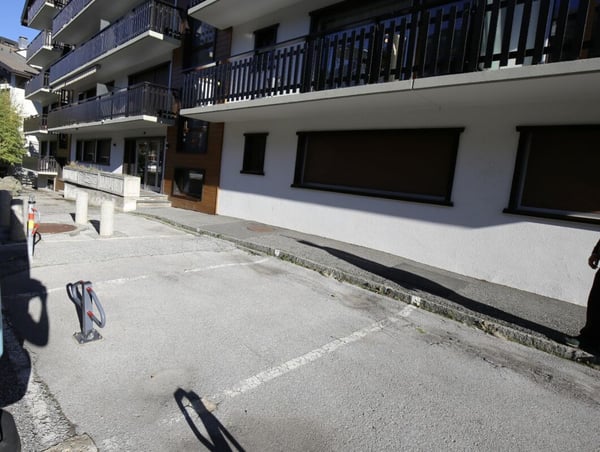 Un parking extérieur disponible à la location à Haute-Nendaz.