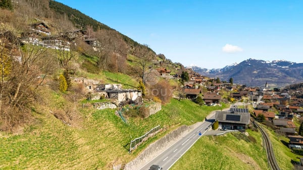 Magnifique terrain à bâtir de 1'478 m2 avec vue panoramique Troistorrents 3