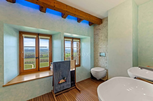MAGNIFIQUE FERME RÉNOVÉE AVEC VUE IMPRENABLE SUR LE PLATEAU VAUDOIS 7