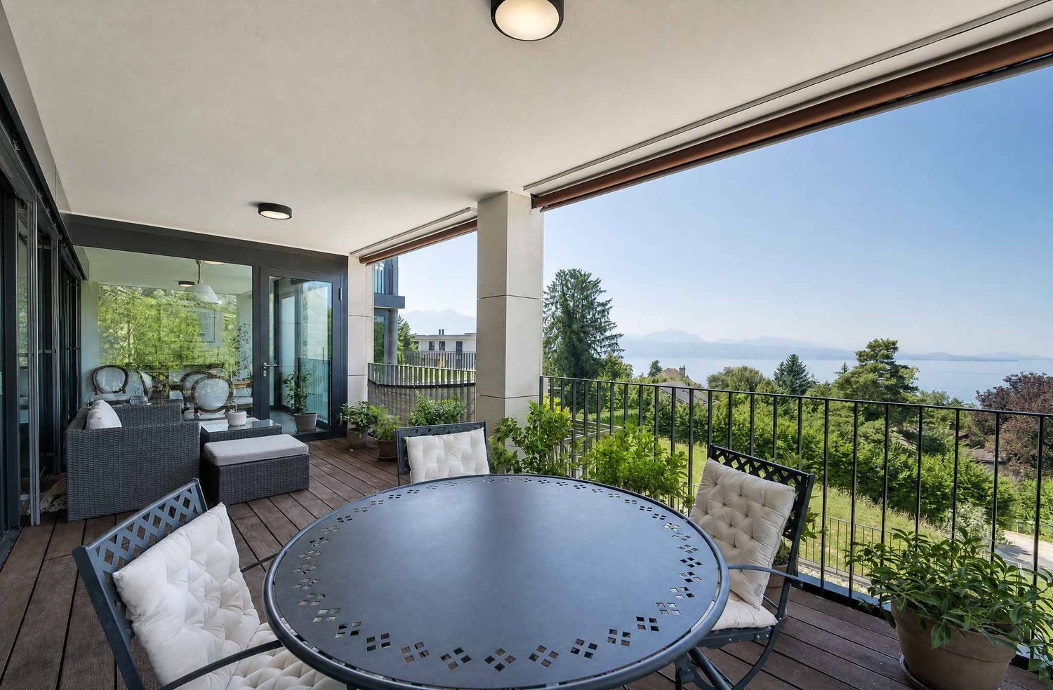 Immobilie in La Conversion - En exclusivité - Appartement avec vue sur le lac et les montagnes - Bild 8