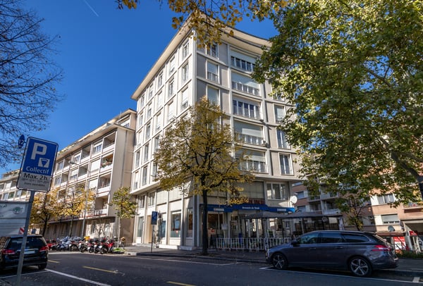 Cabinet médical au 4ème étage du Chemin des Croix-Rouges 2 à Lausanne