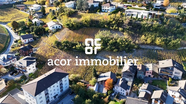 Magnifiques parcelles à vendre à Sierre - Situation privilégiée 4