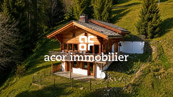 Chalet d'exception sur les hauts de Verbier - vue fantastique 1