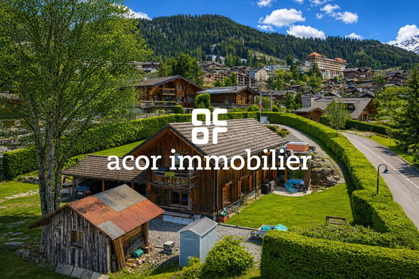 Chalet authentique et raffiné idéalement situé au centre de Villars 1