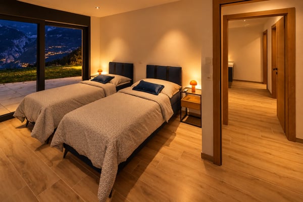 Chalet moderne - dégagement exceptionnel - budget 2-4 mios 7