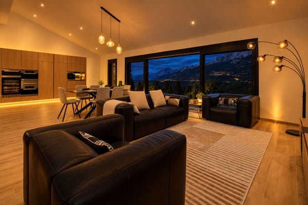 Chalet moderne - dégagement exceptionnel - budget 2-4 mios 2