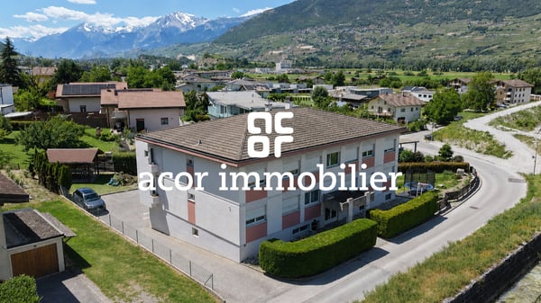 Réchy - Appartement 4½ avec grand garage box 1