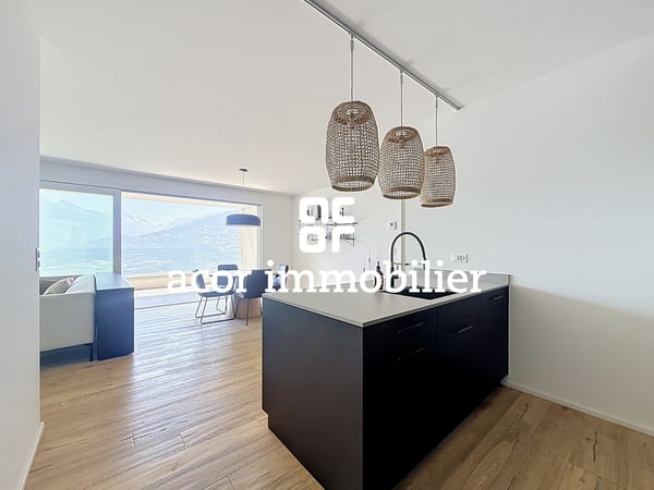 À louer - Superbe appartement 3.5 pièces meublé avec grande terrasse 3
