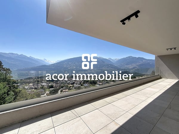 À louer - Superbe appartement 3.5 pièces meublé avec grande terrasse 1