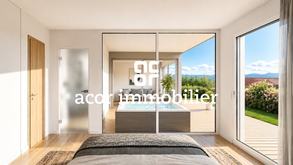 Nouvelle Promotion - 1.5 pièces - rez-jardin vue dégagée lac 3