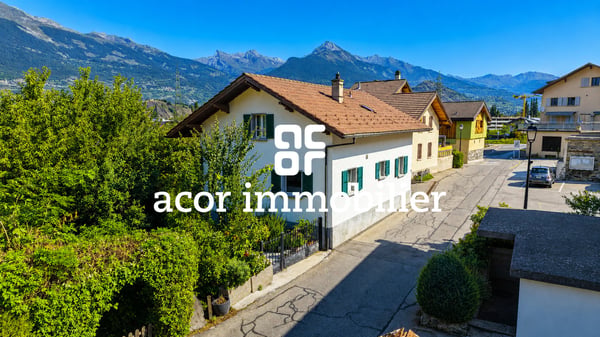 Maison pleine de charme avec jardin à Aproz 1
