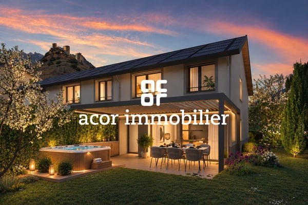 Villa mitoyenne d'exception au coeur de Saillon - 179 m² - 6 pièces