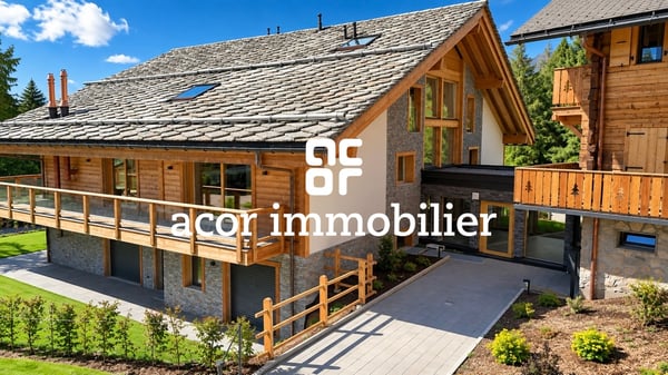 CRANS - DUPLEX NEUF DE 282 M² - RÉSIDENCE PREMIUM AVEC SPA & WELLNESS 2