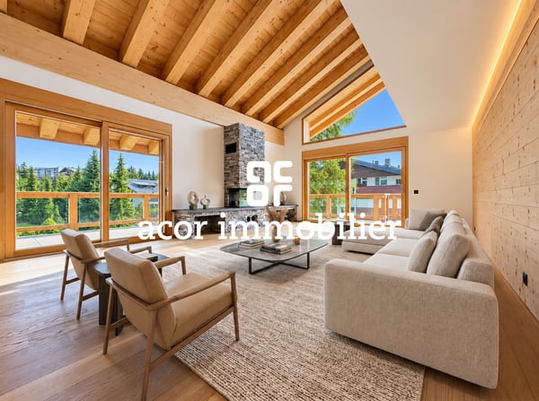 CRANS - DUPLEX NEUF DE 282 M² - RÉSIDENCE PREMIUM AVEC SPA & WELLNESS 6