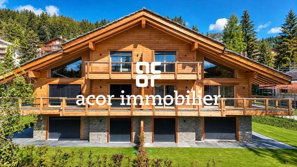 CRANS - DUPLEX NEUF DE 282 M² - RÉSIDENCE PREMIUM AVEC SPA & WELLNESS