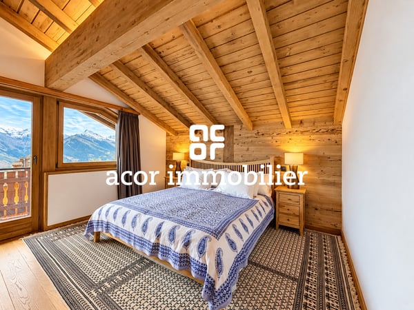 Chalet alpin de haut standing à Haute-Nendaz, au coeur des 4 Vallées 4