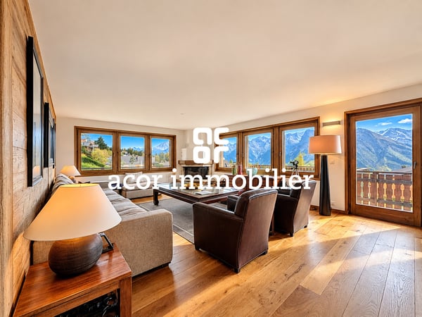 Chalet alpin de haut standing à Haute-Nendaz, au coeur des 4 Vallées