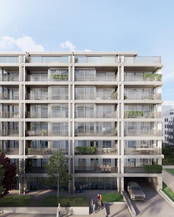 Colombier 8 | Appartement neuf en pignon avec loggias 4