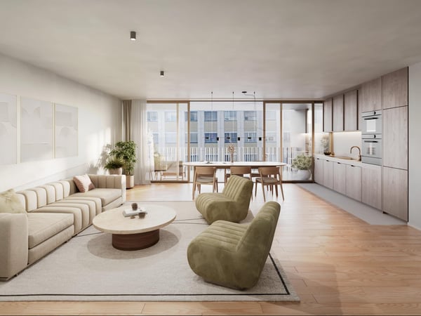 Colombier 8 | Appartement neuf en pignon avec loggias 1