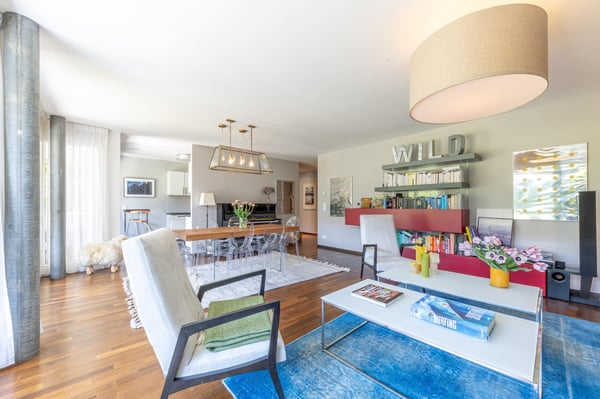 Bel appartement contemporain avec jardin 2