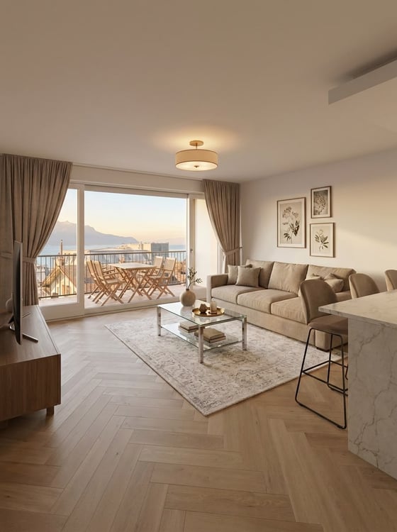 Appartement prestige avec vue lac au coeur de Montreux 1