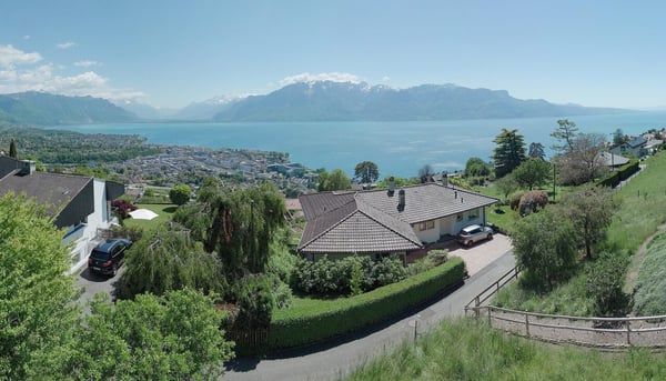 Magnifique villa accolée avec une vue imprenable sur le lac Léman 3