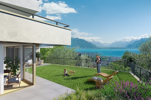 Magnifique appartement avec une vue imprenable sur le lac Léman 1