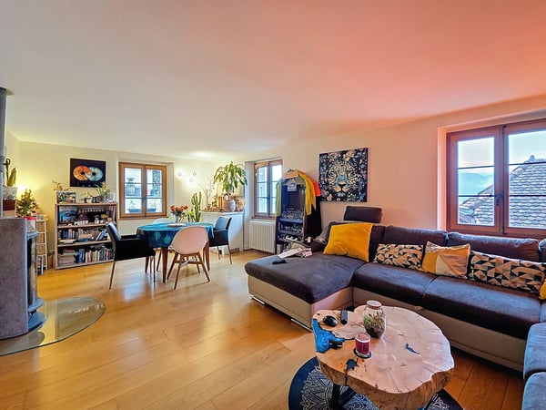 Charmante maison villageoise rénovée de 3 logements, très belle vue ! 4