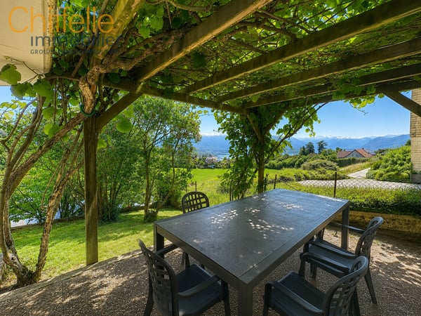 Belle villa familiale avec panorama sur le Léman et les Alpes 4