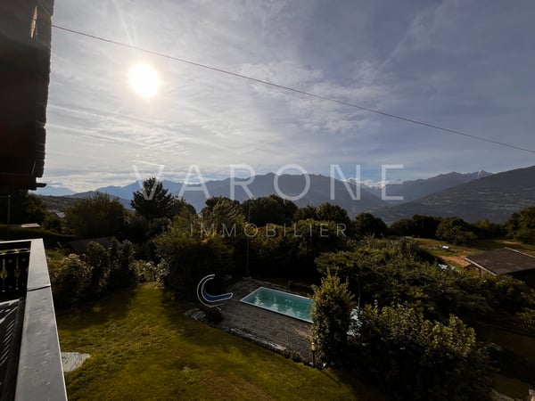 À vendre - Chalet de charme de 6 pièces avec piscine à Savièse 13