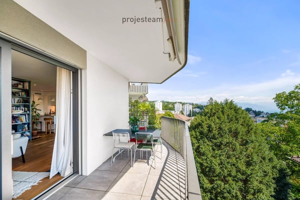 Lausanne ? La Sallaz | Élégant 4.5 pièces avec vue lac, terrasse et prestations de qualité 11