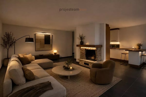 Appartement avec cheminée, rénové avec soin, grand balcon plein sud, dans un cadre verdoyant et familial 9