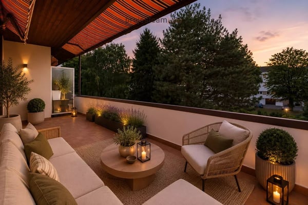 Appartement avec cheminée, rénové avec soin, grand balcon plein sud, dans un cadre verdoyant et familial 13